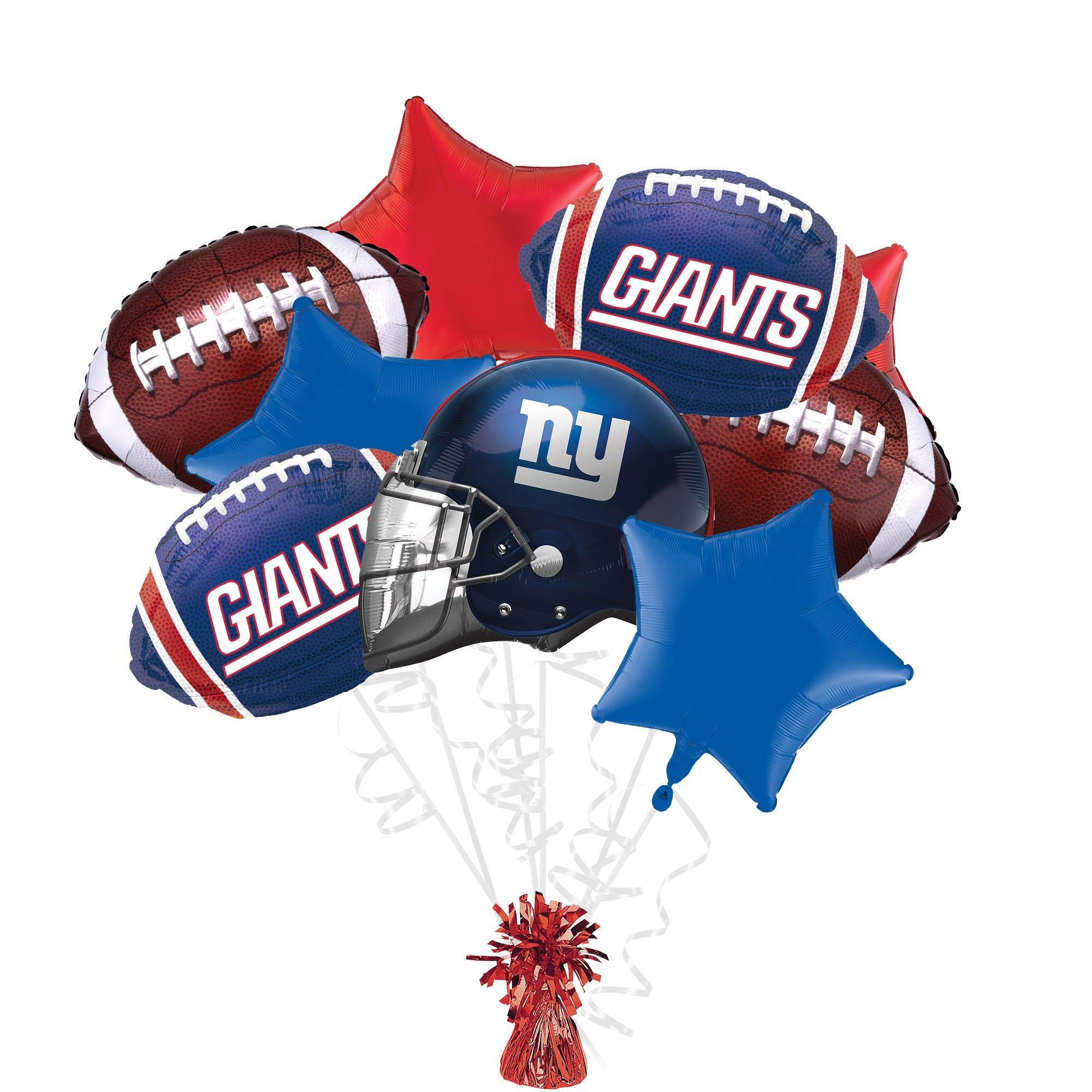 New York Giants Foil Balloon Bouquet